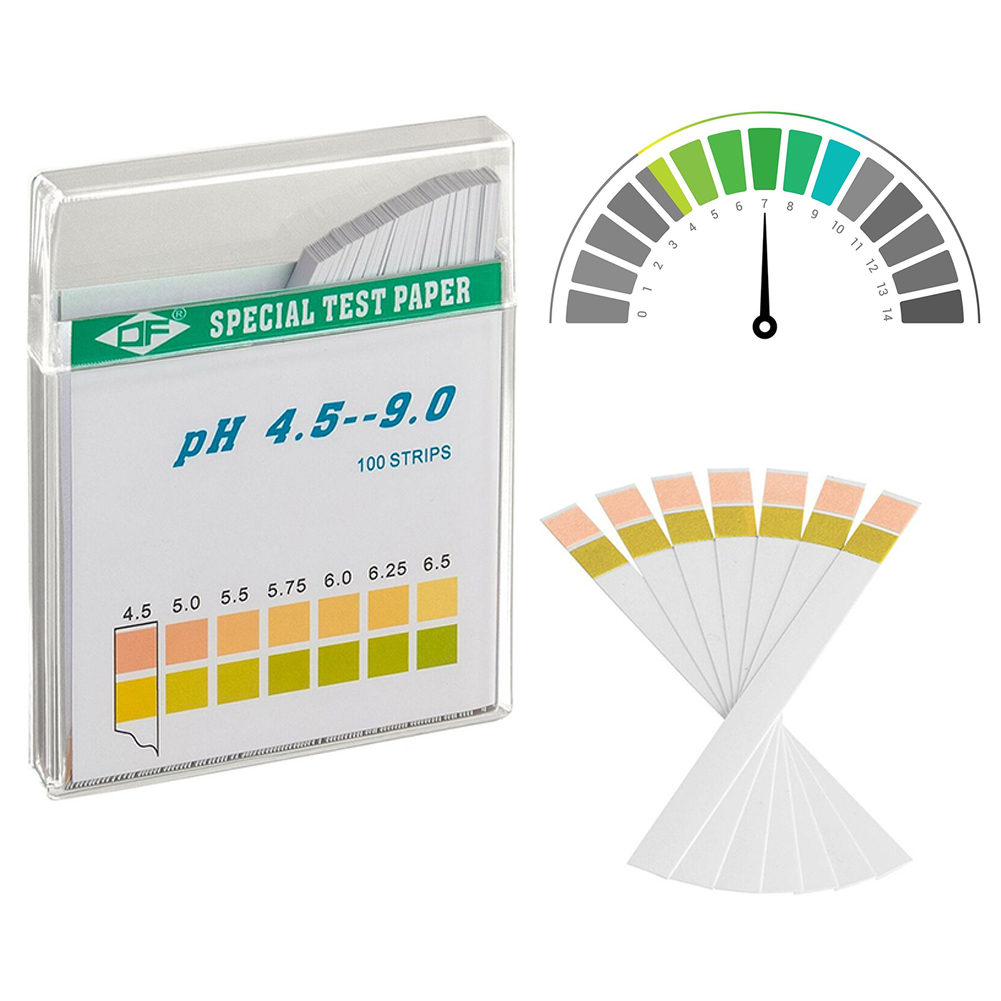 Water Testing Kit - 100 قطعة من شرائط اختبار درجة
