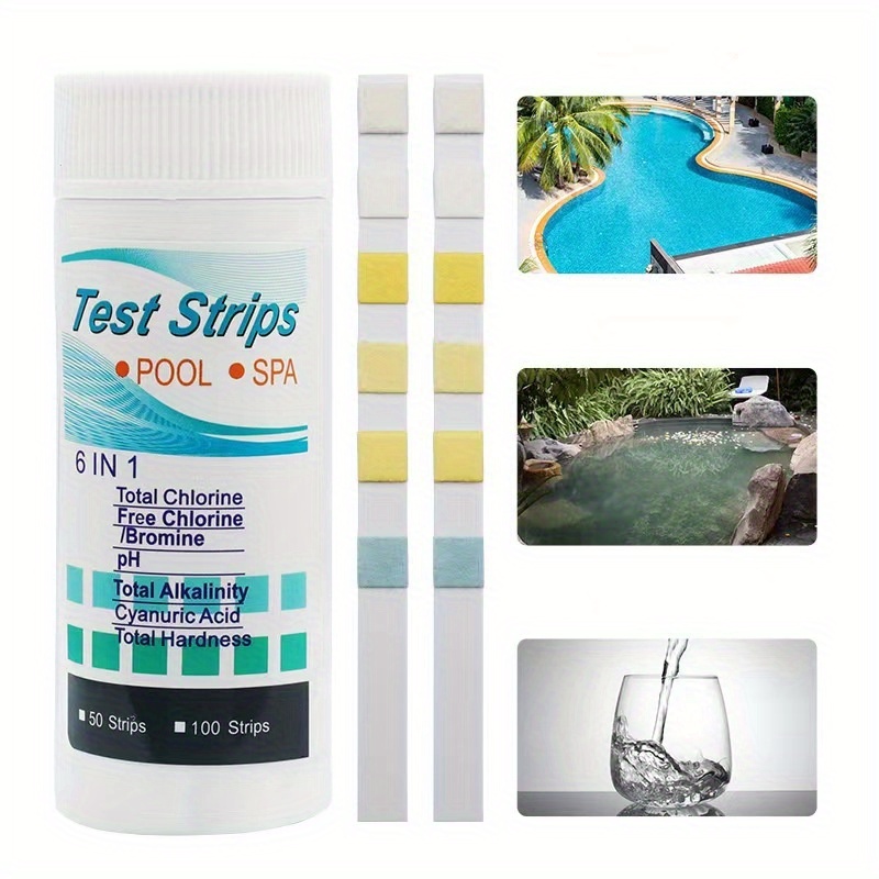 Ph Strip Test - شرائط اختبار مياه المسابح والمنتجعات الصحية