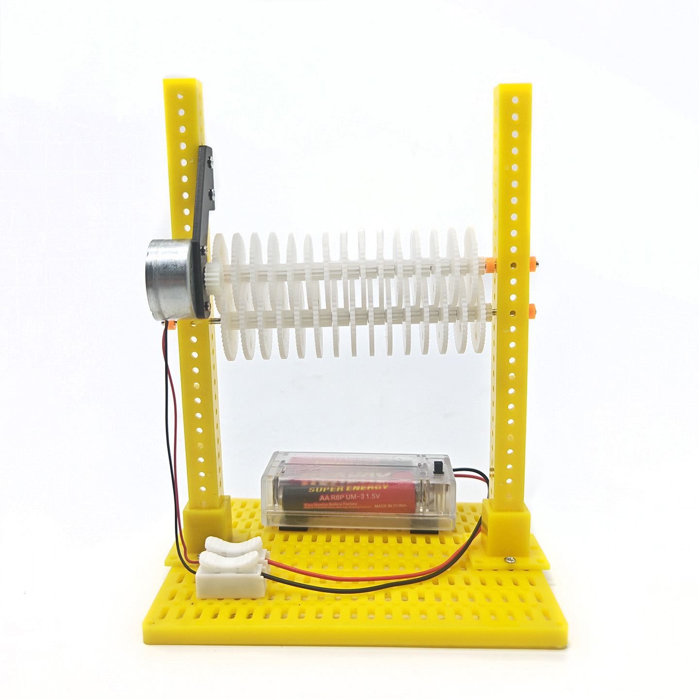 Science Project Kit - لعبة ألغاز التروس للأطفال رقم. مجموعة