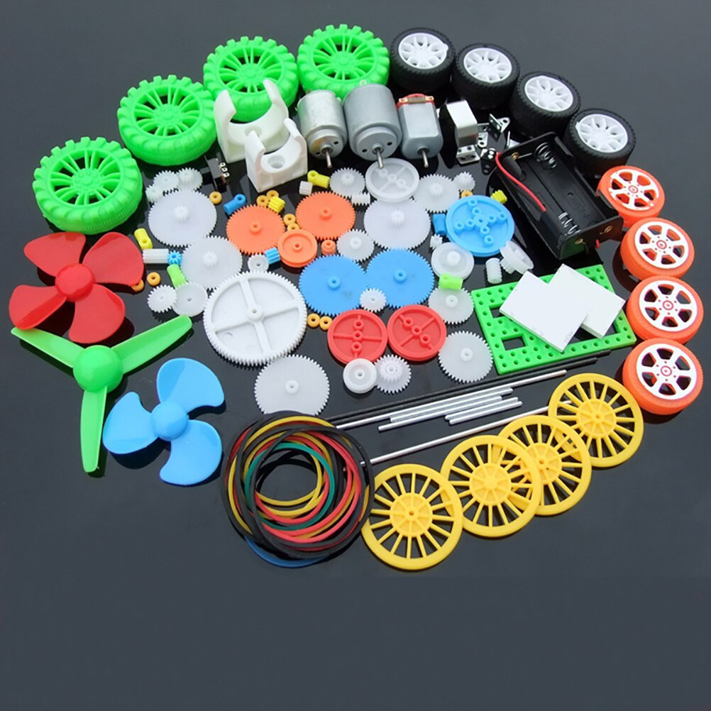 Science Project Kit - 112 قطعة مجموعة محرك التيار المستمر