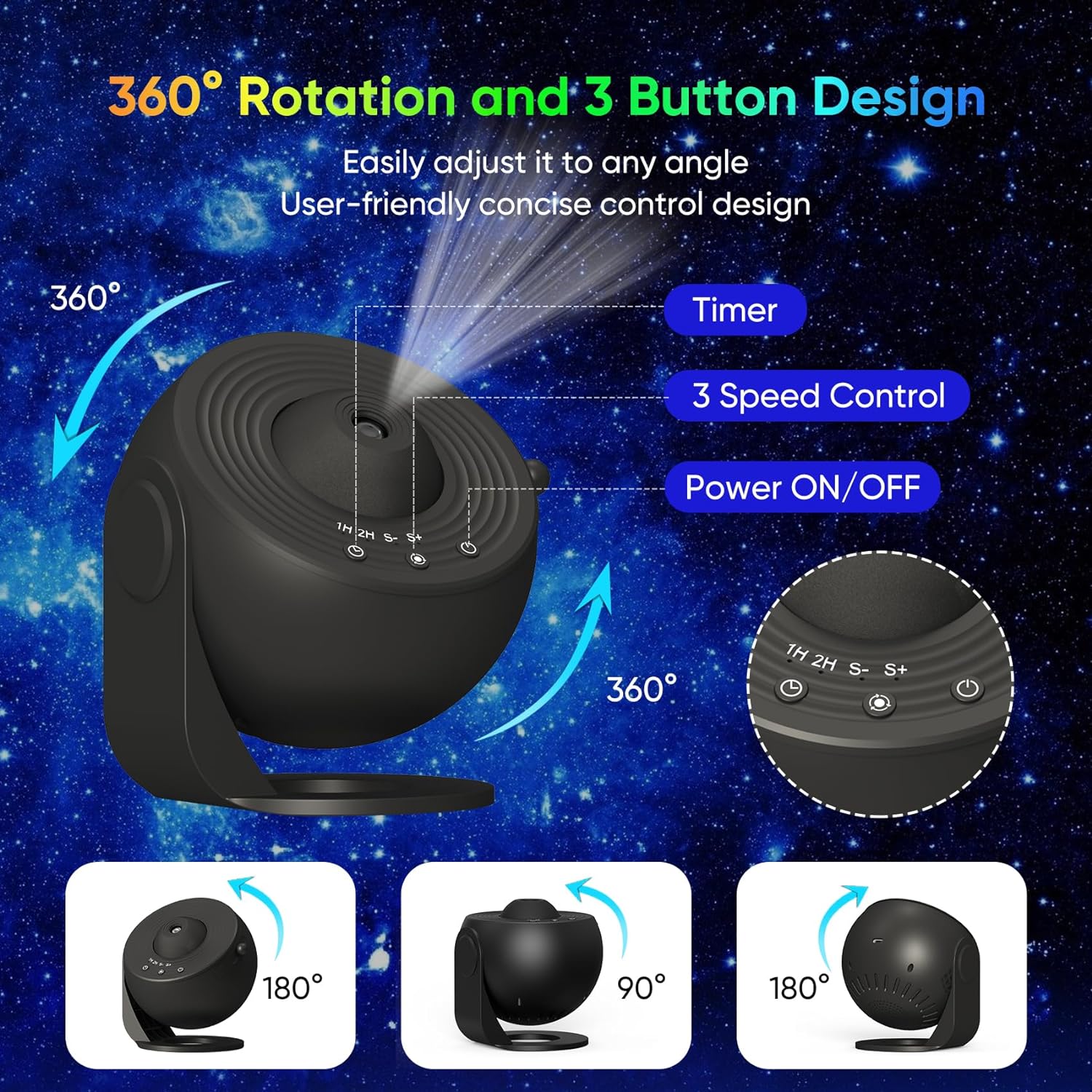 جهاز عرض نجوم القبة السماوية ل - مراجعة Planetarium Projector Home وسعره