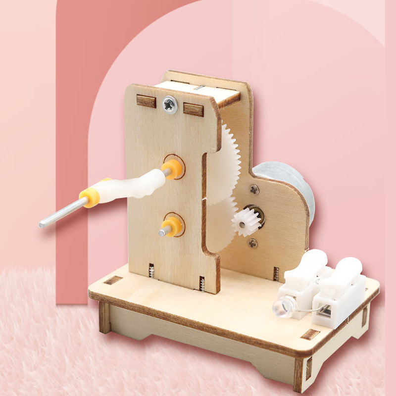 لتقوم بها بنفسك مولد يدوي صغير - مراجعة Science Project Kit وسعره