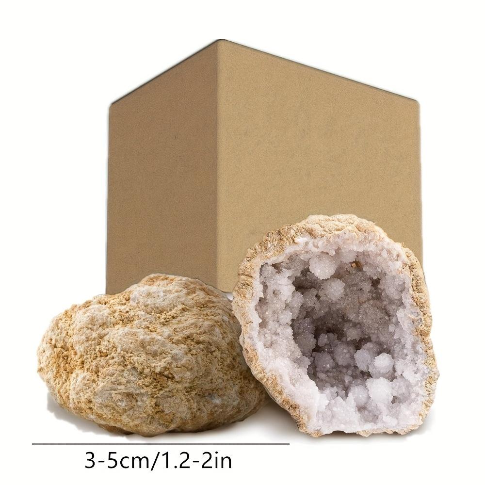 5 قطع (1.2-2 بوصة) من الجيود ا - مراجعة Geode Crystal Break وسعره