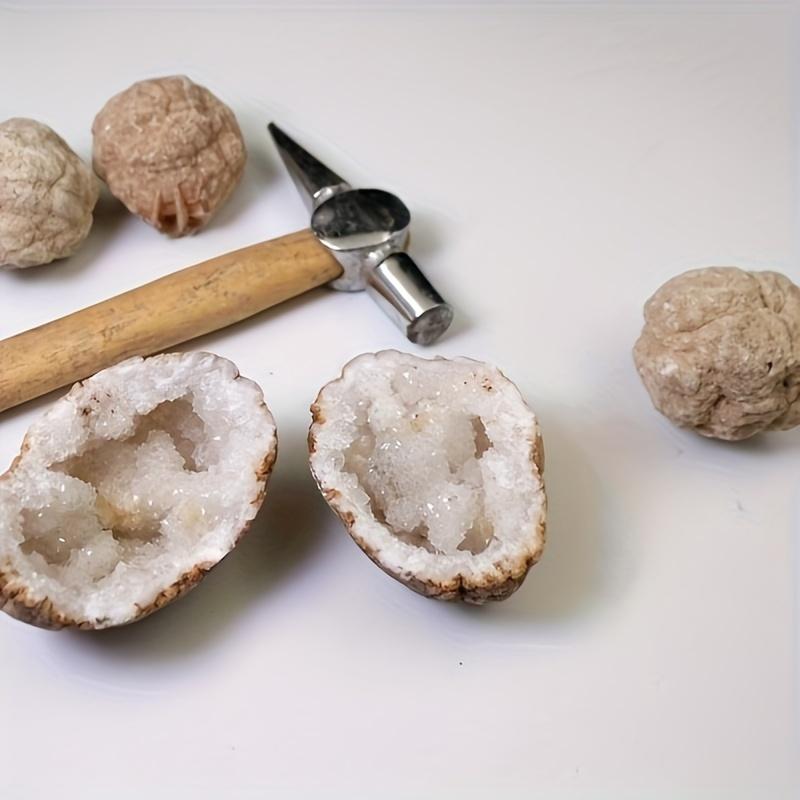 5 قطع (1.2-2 بوصة) من الجيود ا - مراجعة Geode Crystal Break وسعره