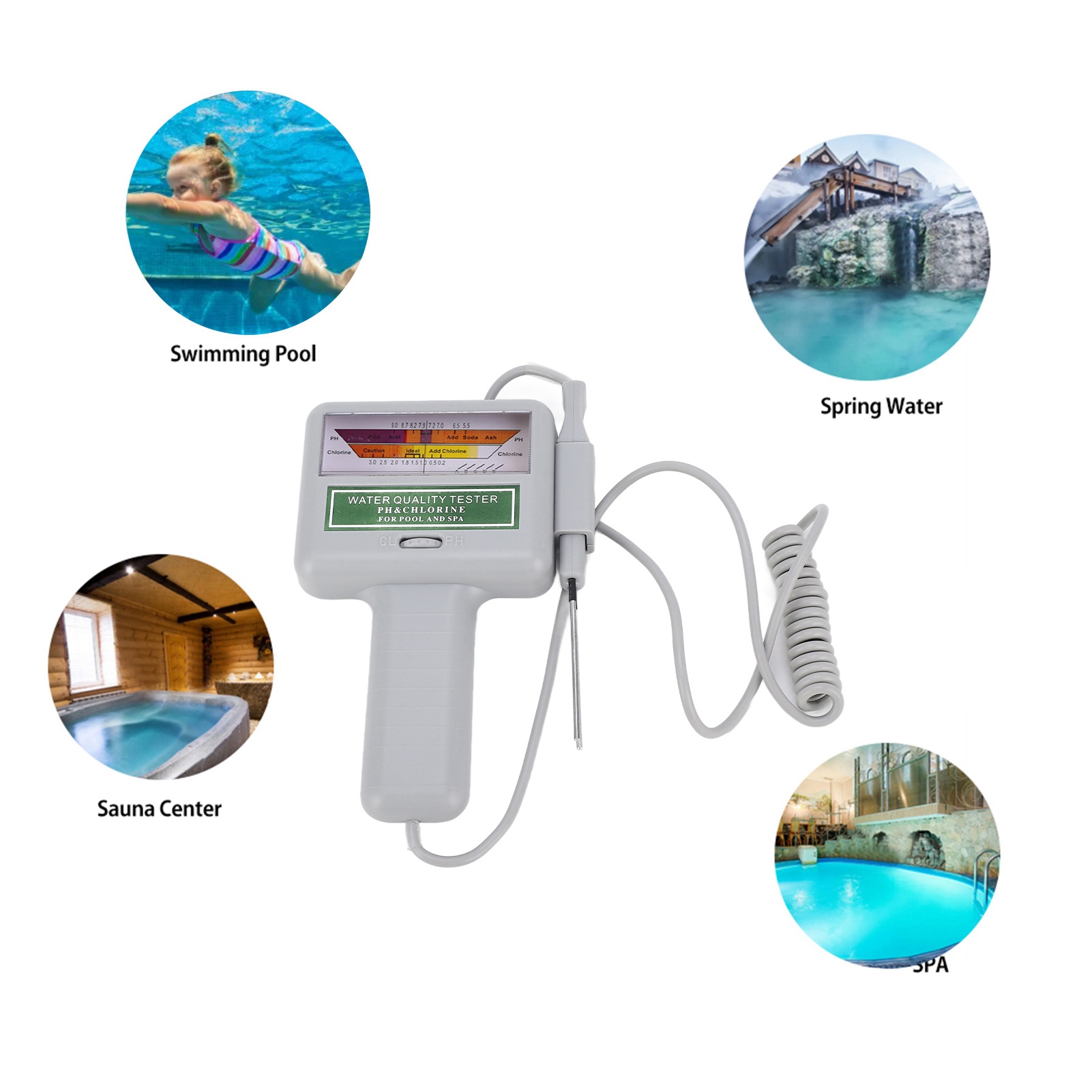 جهاز اختبار رقمي لمياه حمامات  - مراجعة Water Testing Kit وسعره