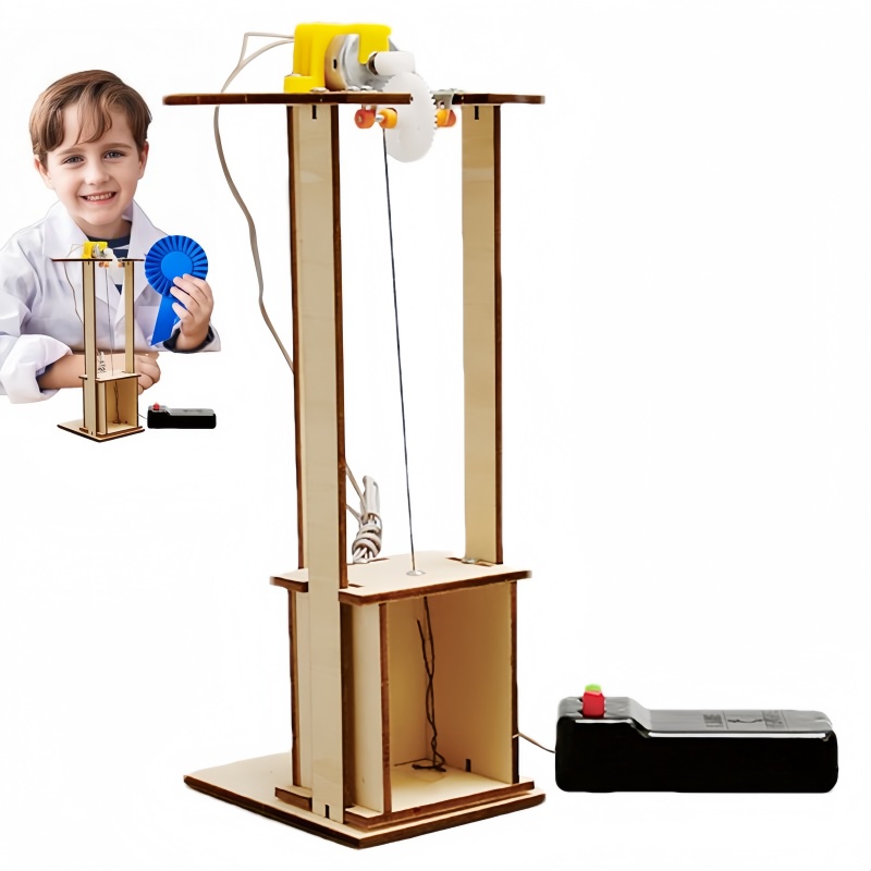 مجموعة مصعد الرفع الكهربائية ل - مراجعة Science Project Kit وسعره