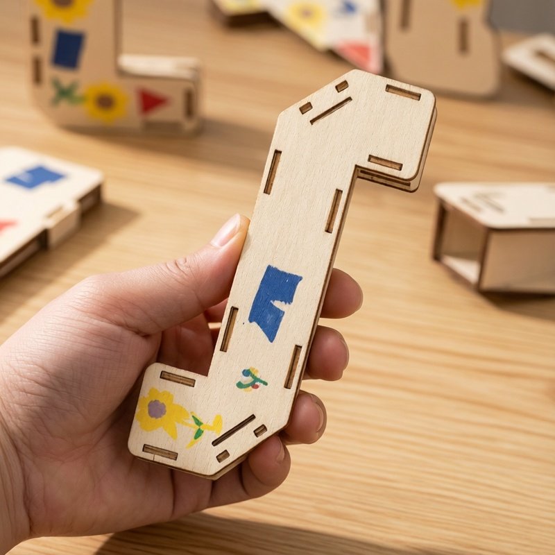 طقم صنع منظار خشبي يدوي الصنع  - مراجعة Science Project Toys Making وسعره