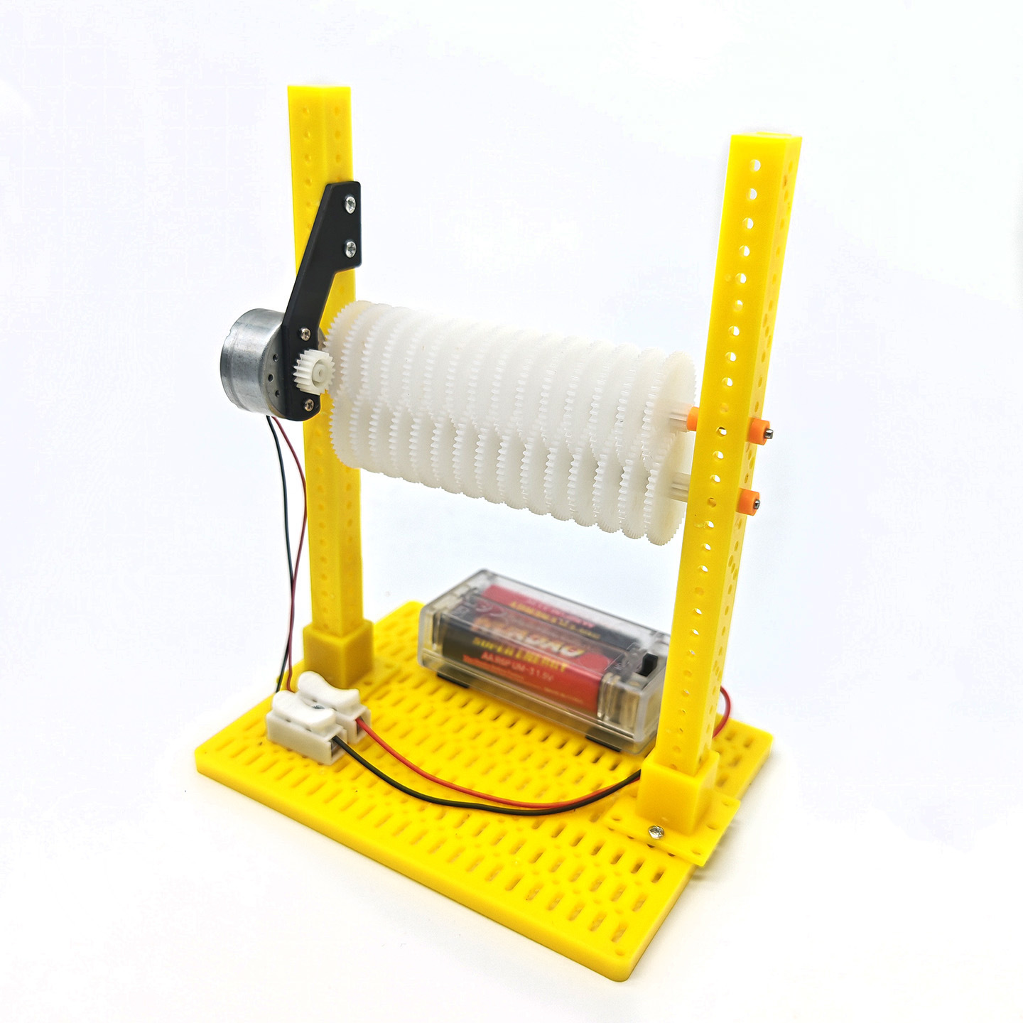 لعبة ألغاز التروس للأطفال رقم. - مراجعة Science Project Kit وسعره