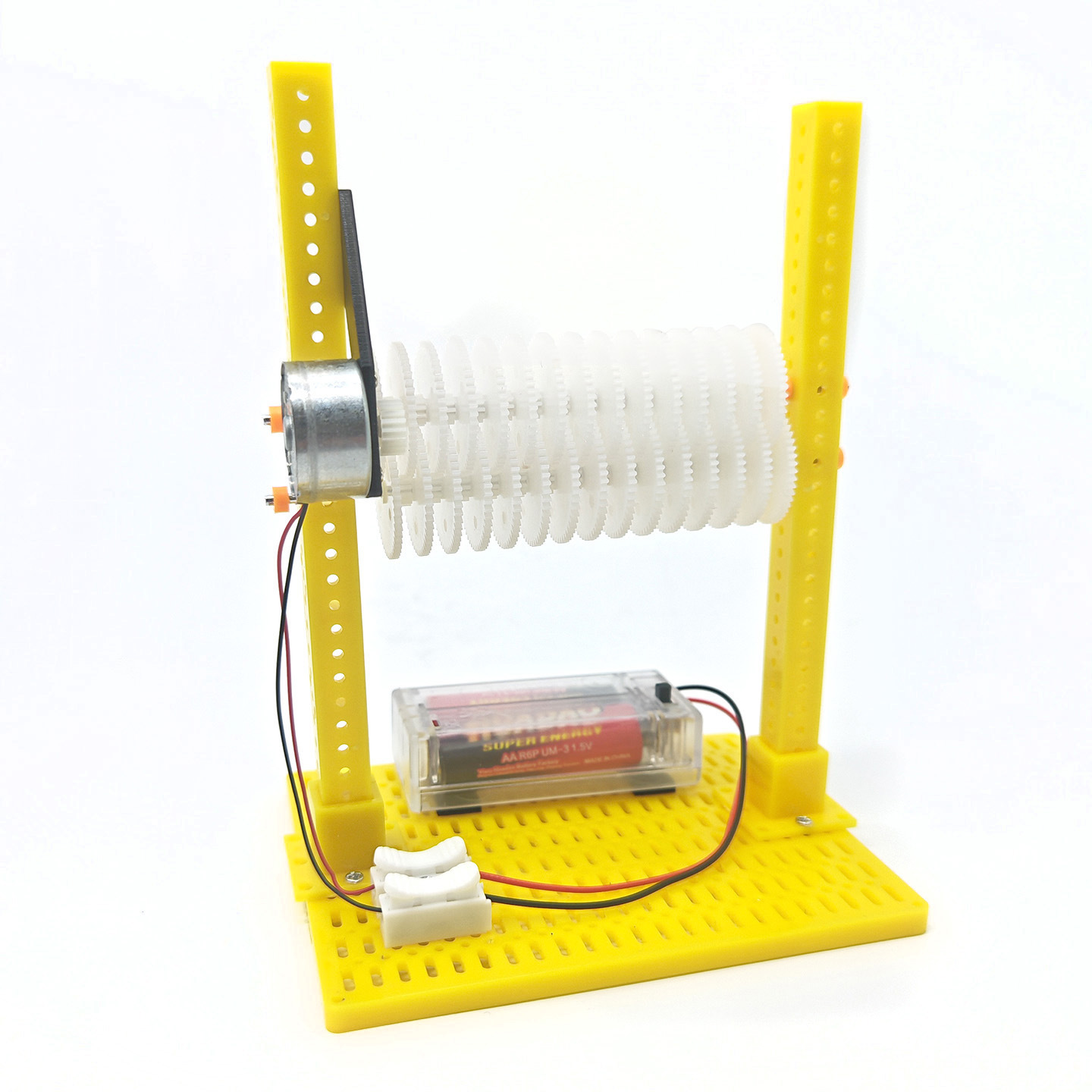 لعبة ألغاز التروس للأطفال رقم. - مراجعة Science Project Kit وسعره