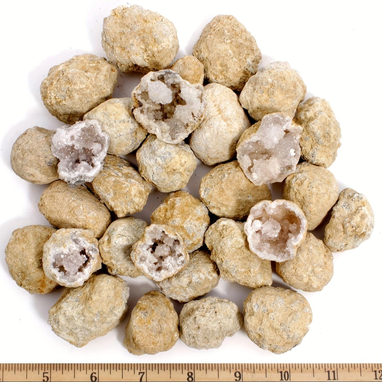 قطعة واحدة/3/4/5/6 قطع (1.2-2  - مراجعة Geode Crystal Break وسعره