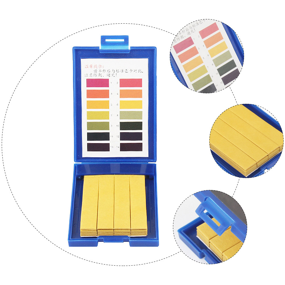 ٨٠ قطعة من ورق اختبار درجة الح - مراجعة Ph Strip Test وسعره
