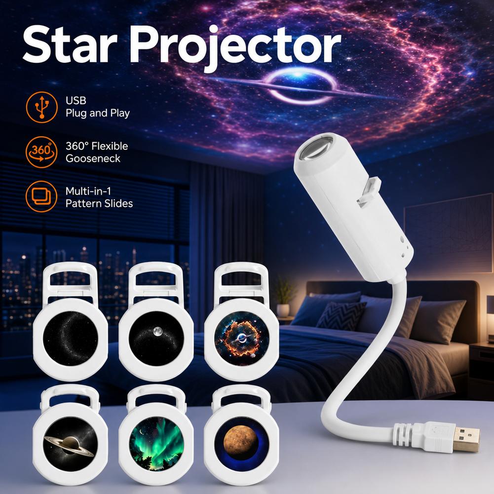 جهاز عرض ضوئي متعدد الوظائف جد - مراجعة Planetarium Projector Home وسعره