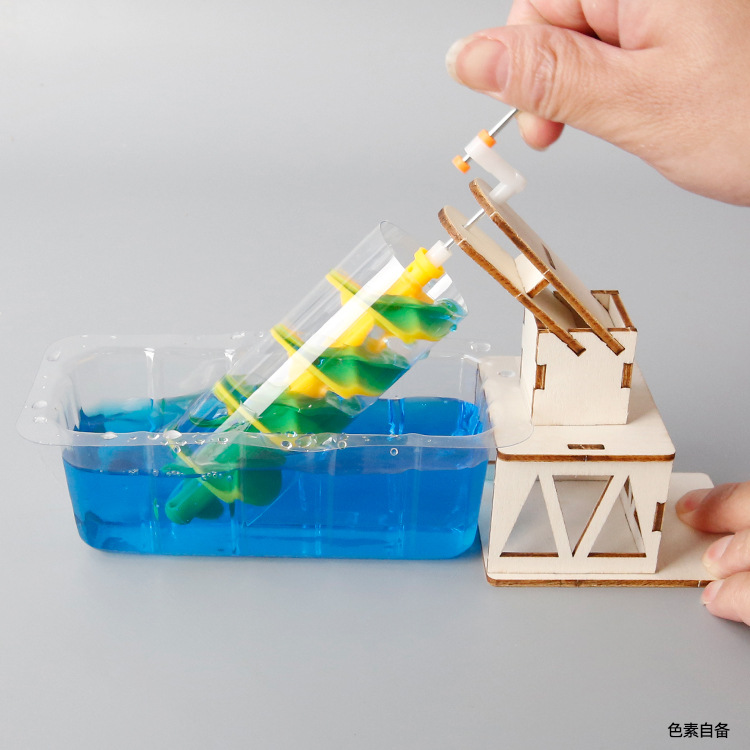 عجلة أرخميدس المائية للتجارب ا - مراجعة Science Project Kit وسعره